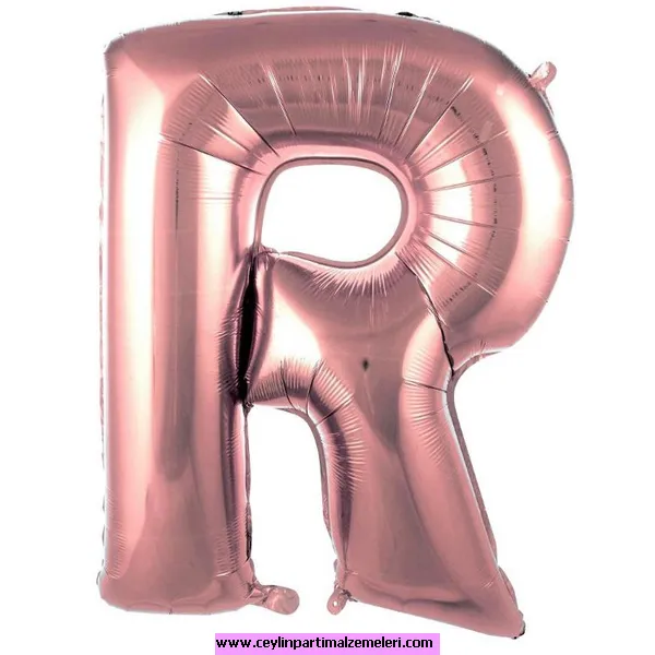 R Rose Folyo Balon